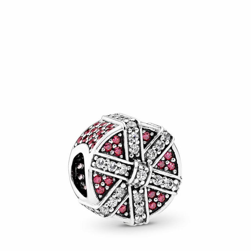 Pandora Australia Shimmering Gift Charm - Sterling Silver | GLTENV639